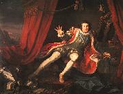 William Hogarth David Garrick as Richard III oil on canvas